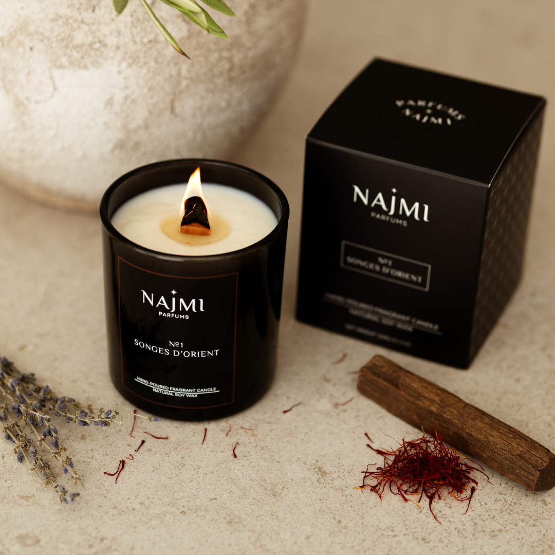 N°1 Songes d'Orient / Perfumed Candle - Parfums Najmi