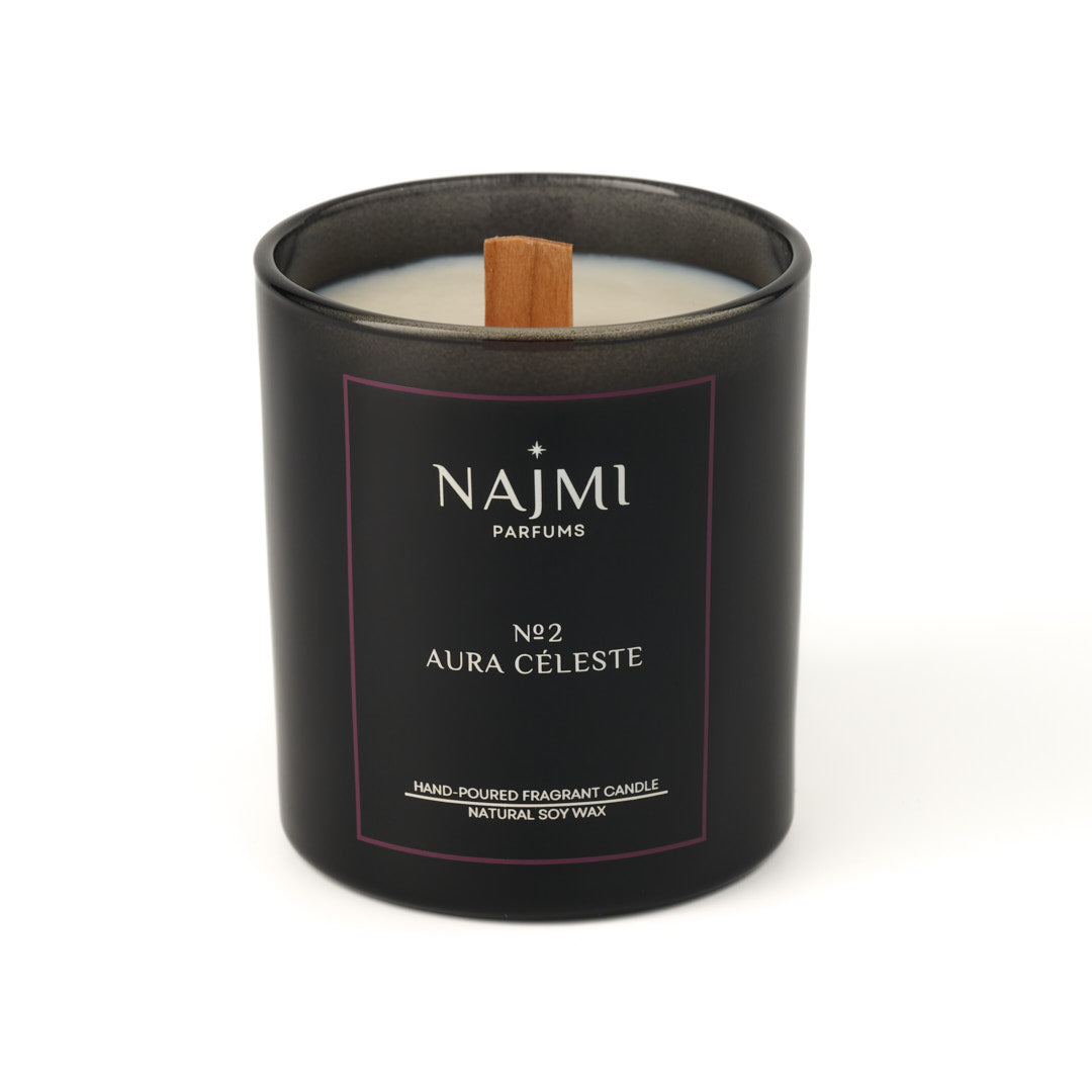 N°2 Aura Céleste / Bougie Parfumée