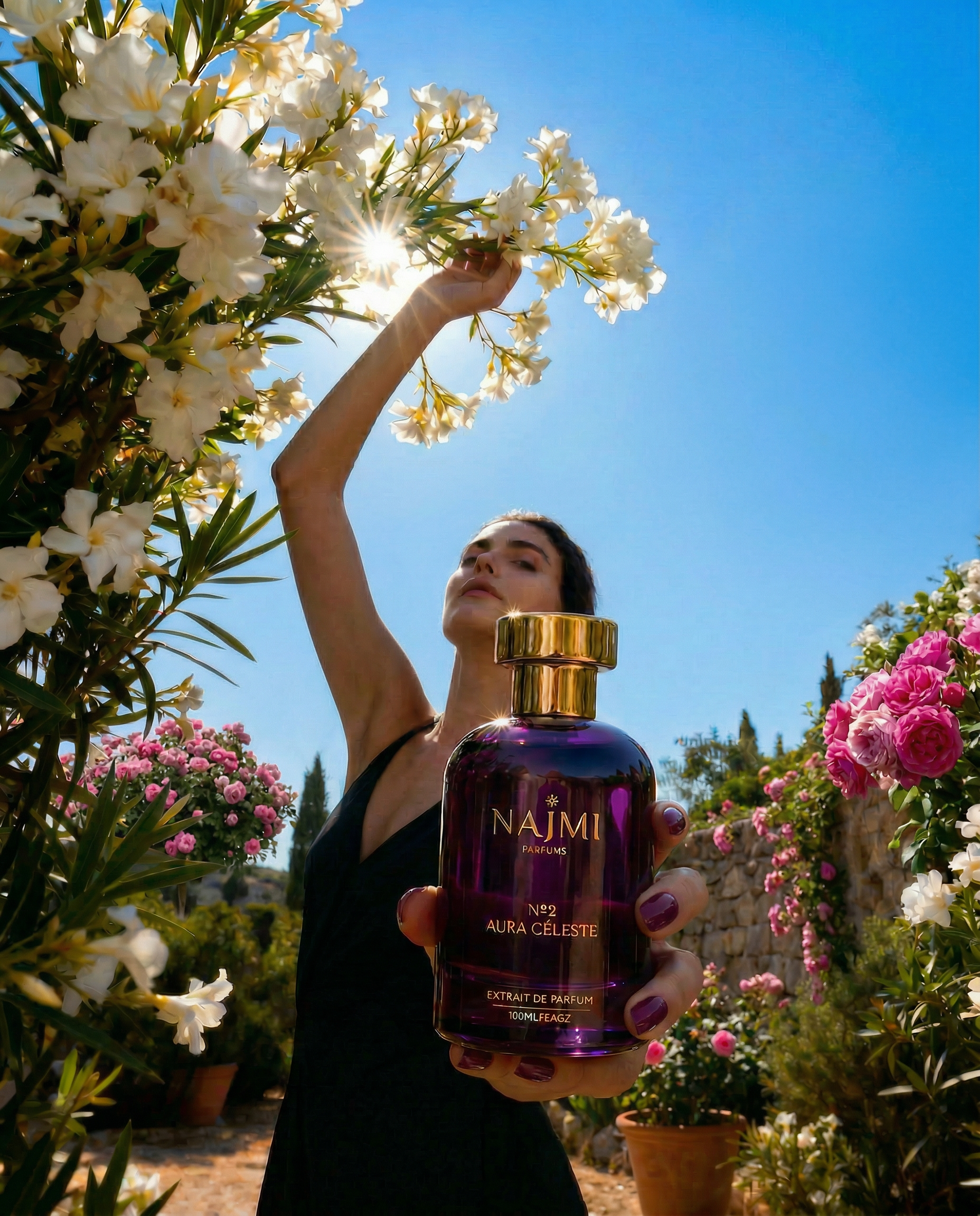 N°2 AURA CÉLESTE | Extrait de parfum 100ml - Parfums Najmi