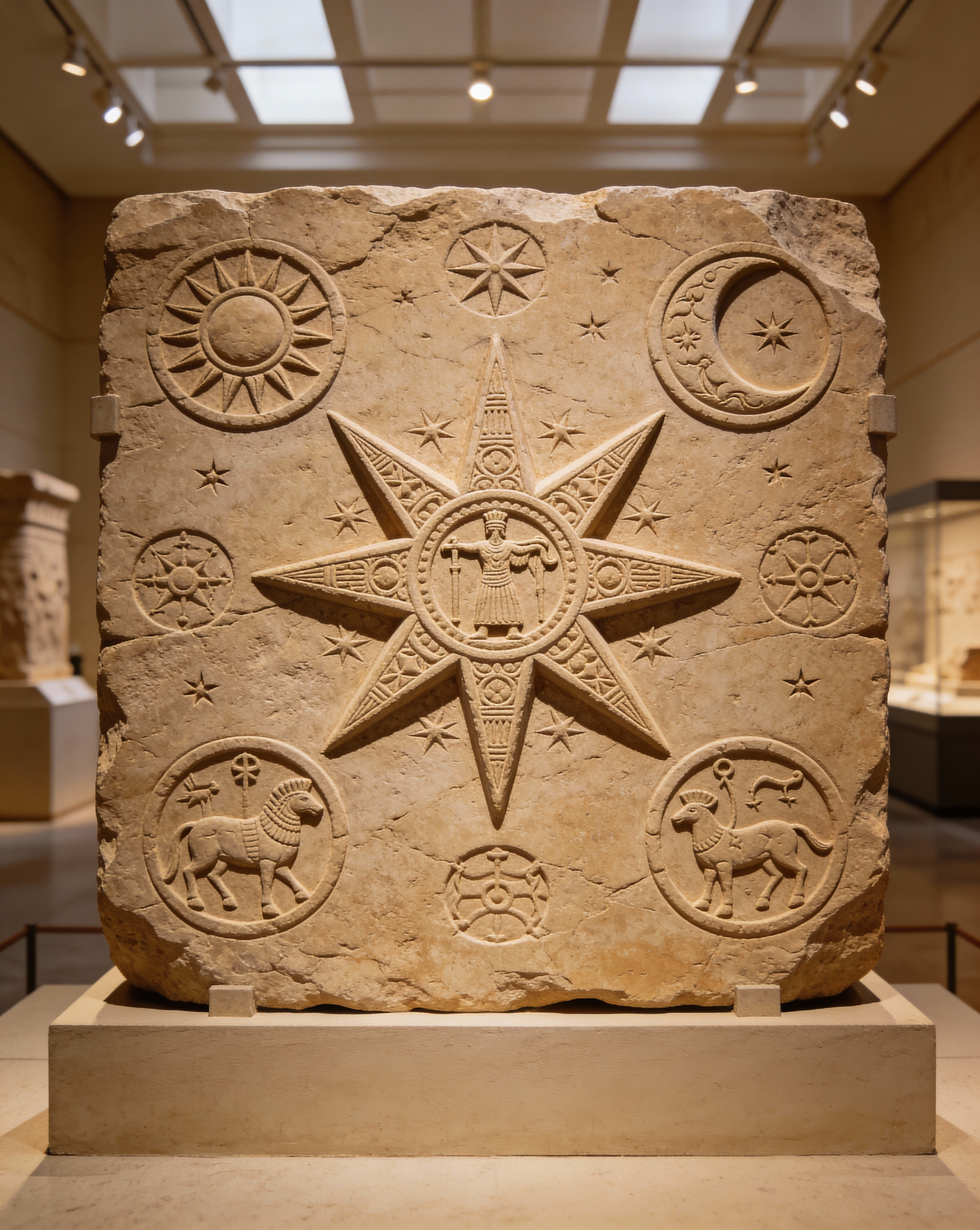 Eight-Point Star of Ishtar Ancient Symbol